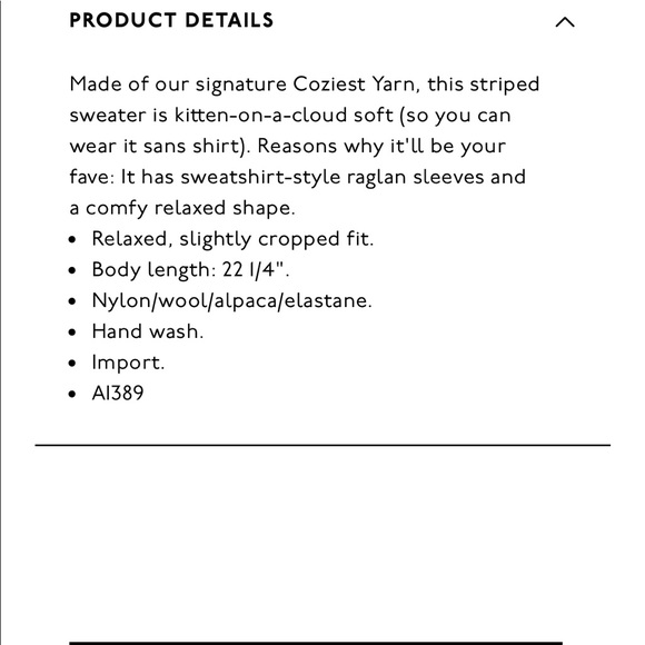 Madewell Coziest yarn pullover sweater - Picture 2 of 2